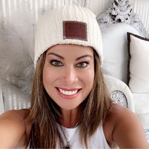 Love your melon slouchy beanie